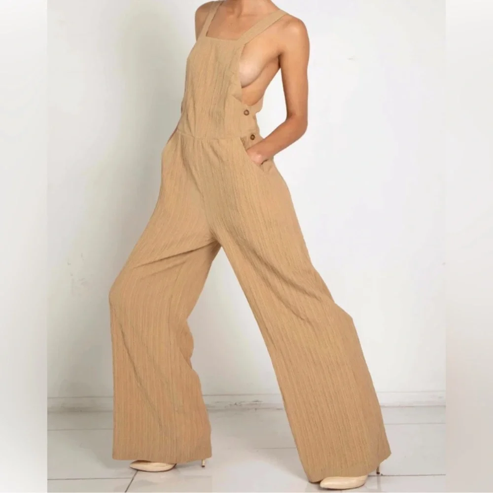 The Range Ripple Gauze Overalls $350 New!